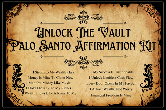 Unlock the Vault – Abundance & Prosperity Affirmation Kit