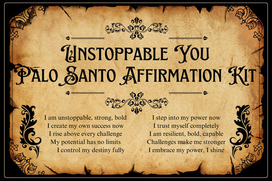 Unstoppable You – Confidence & Personal Power Affirmation Kit