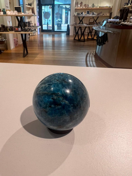 Blue Apatite Sphere ( 350g )