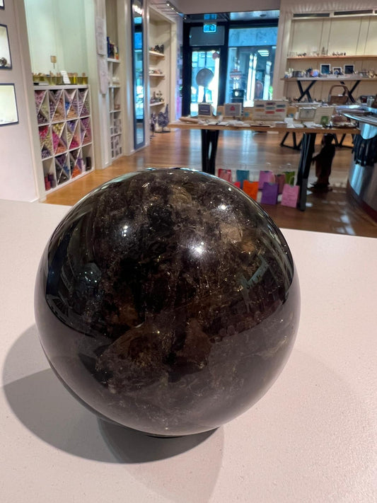 Smoky Quartz Sphere ( 979g )