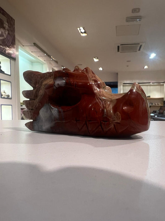 Red Jasper Dragon Head ( 799g )