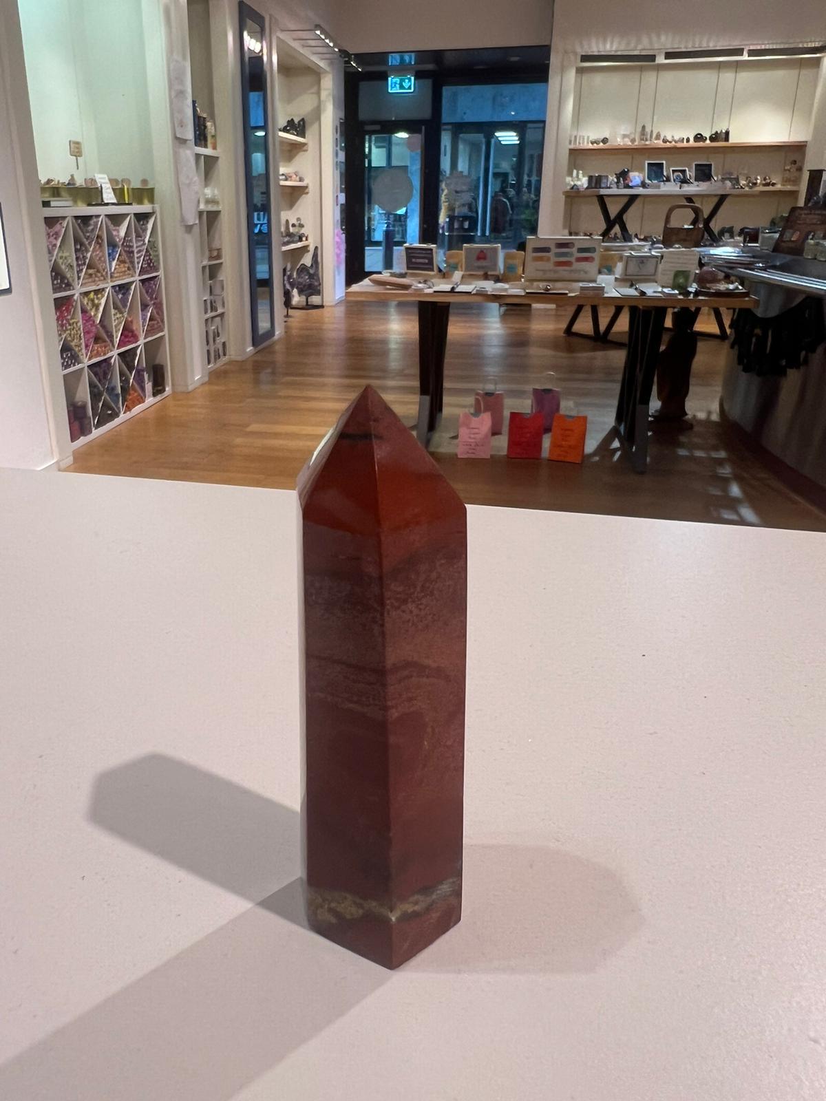 Red Jasper Tower ( 120g ) - Crystals By Astraea