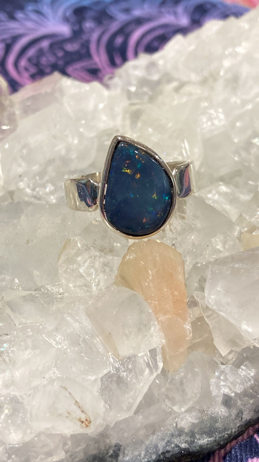 Opal Ring ( Size Q )