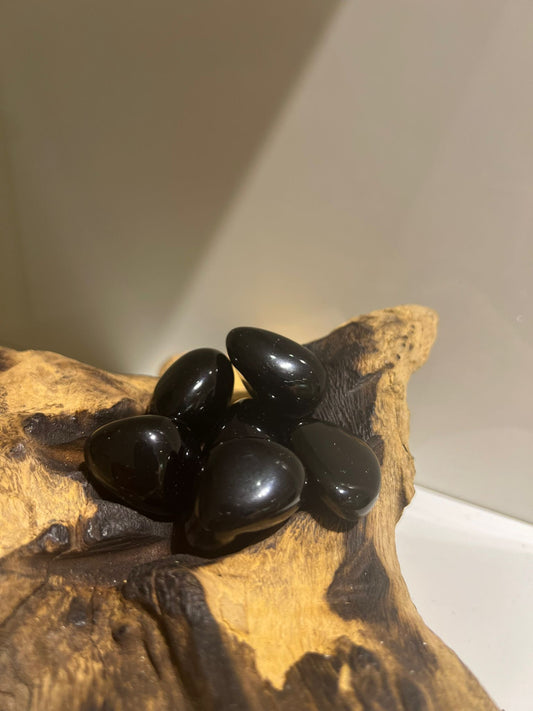 Black Obsidian - Tumble Stone