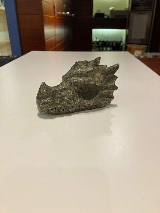 Pyrite Dragon Head ( 425g )