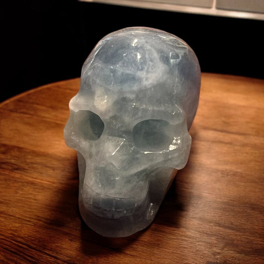 Aquamarine Skull