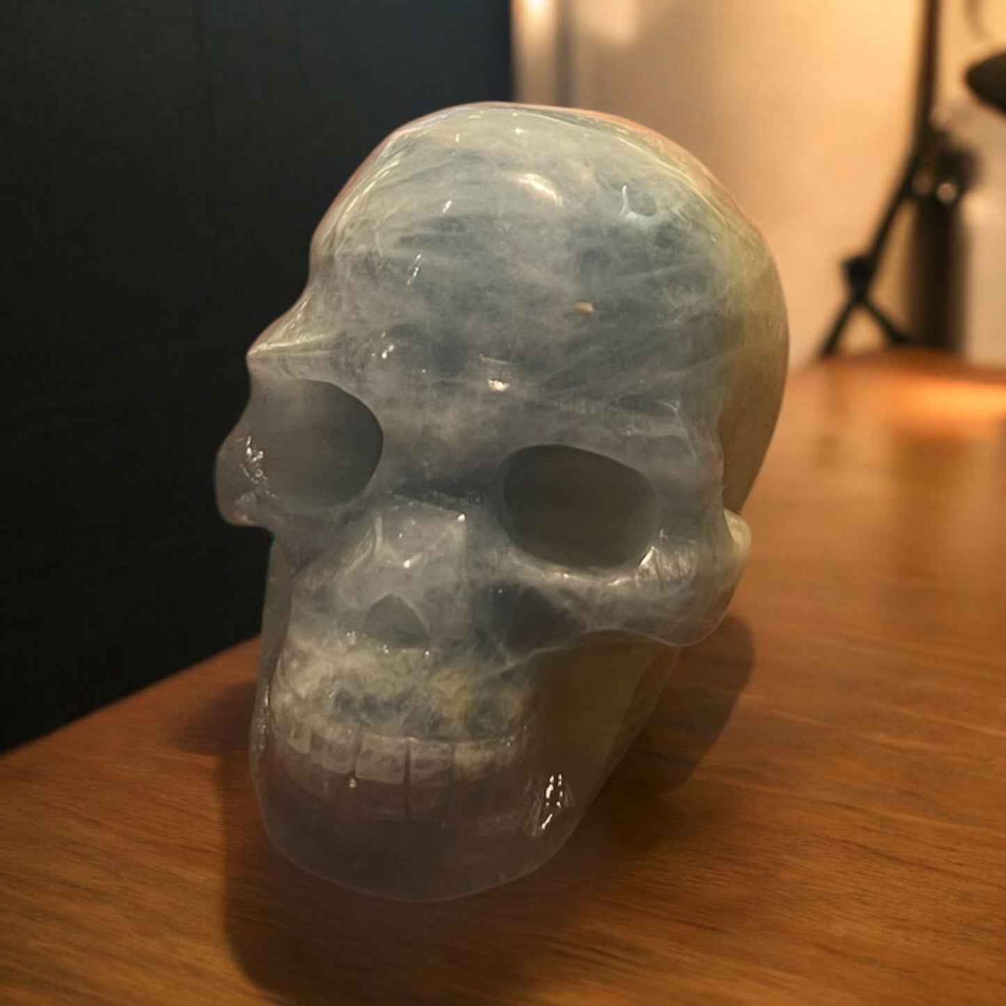 Aquamarine Skull