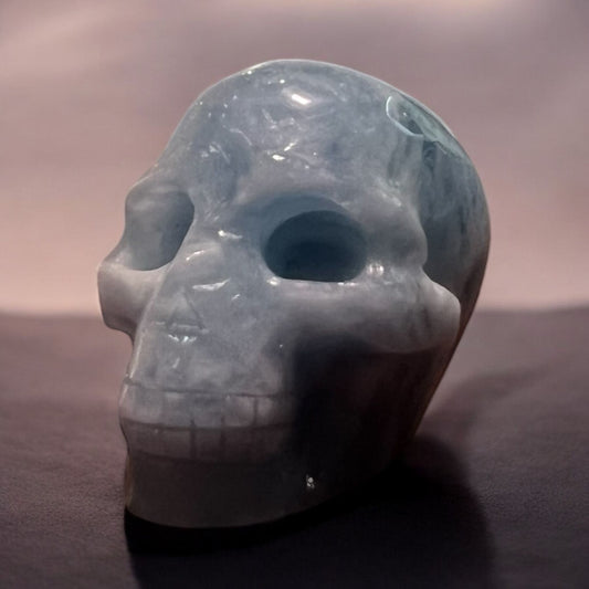 Aquamarine Skull