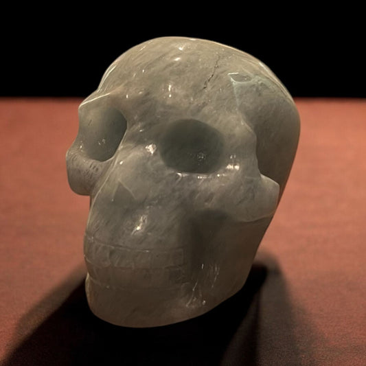 Aquamarine Skull