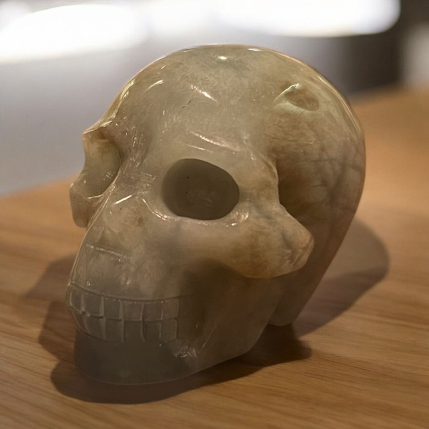 Aquamarine Skull