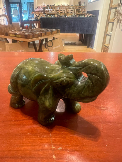 Discover the Symbolism of Green Jade Elephants