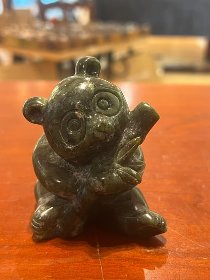 Experience the Serenity of Green Jade Pandas