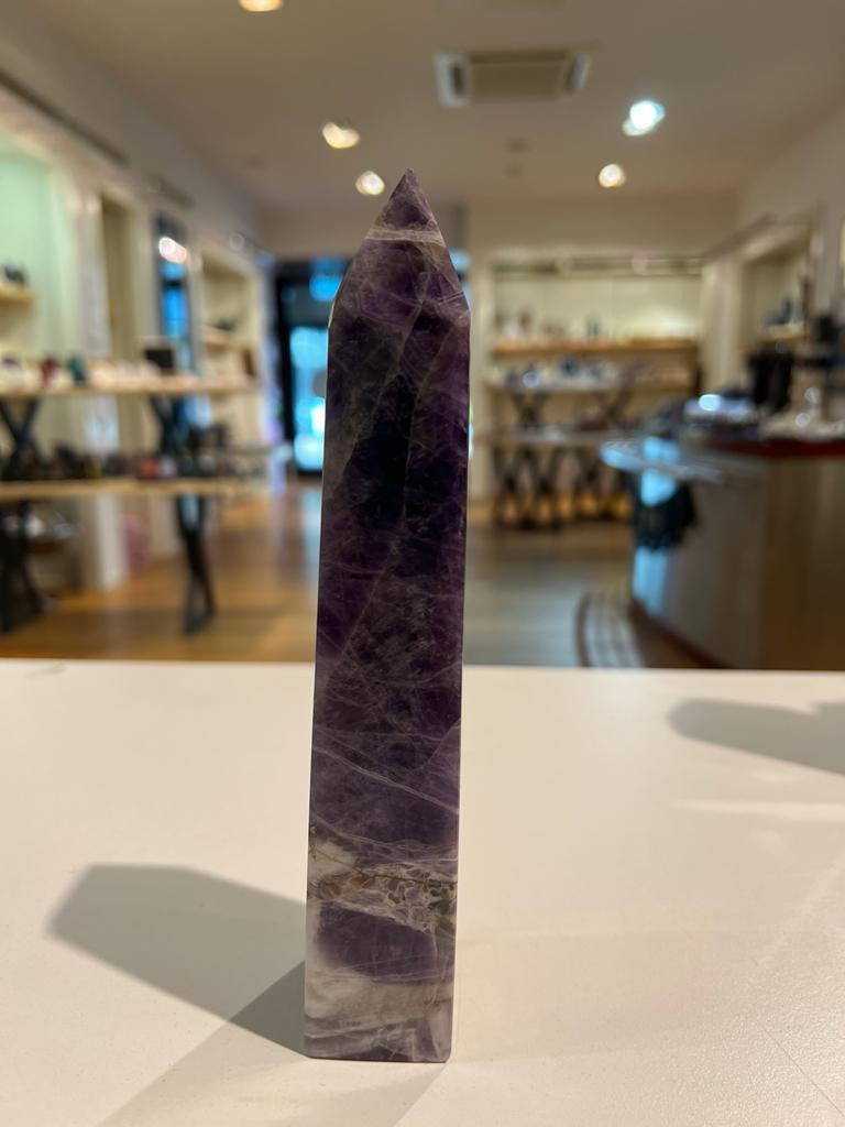 Amethyst Tower ( 537g ) - Crystals By Astraea