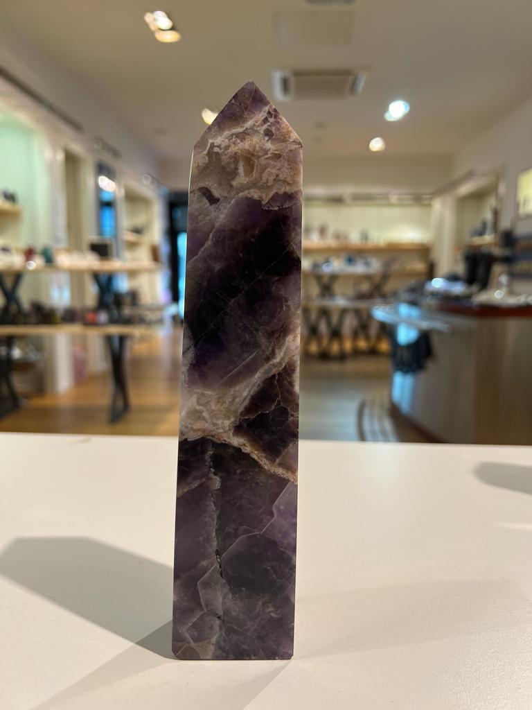 Amethyst Tower ( 708g ) - Crystals By Astraea