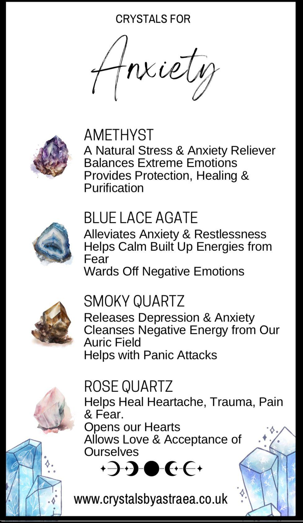 Anxiety - Crystal Kit - Crystals By Astraea