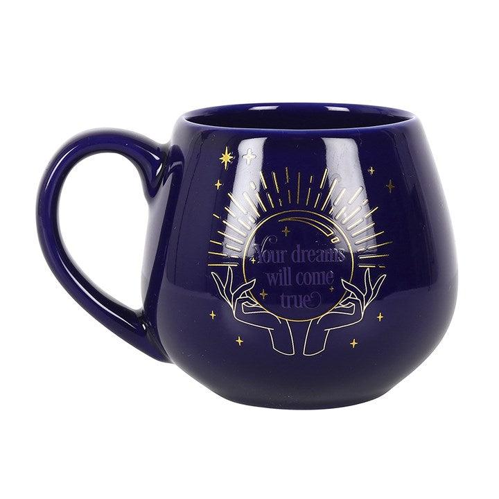 Blue Fortune Teller Colour Changing Mug - Crystals By Astraea