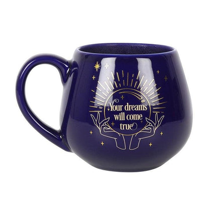 Blue Fortune Teller Colour Changing Mug - Crystals By Astraea