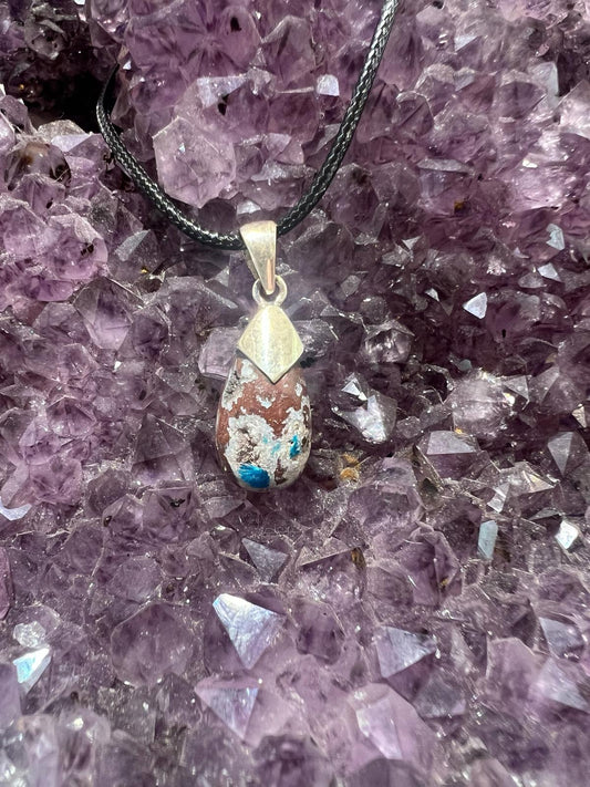 Cavensite Pendant - Crystals By Astraea