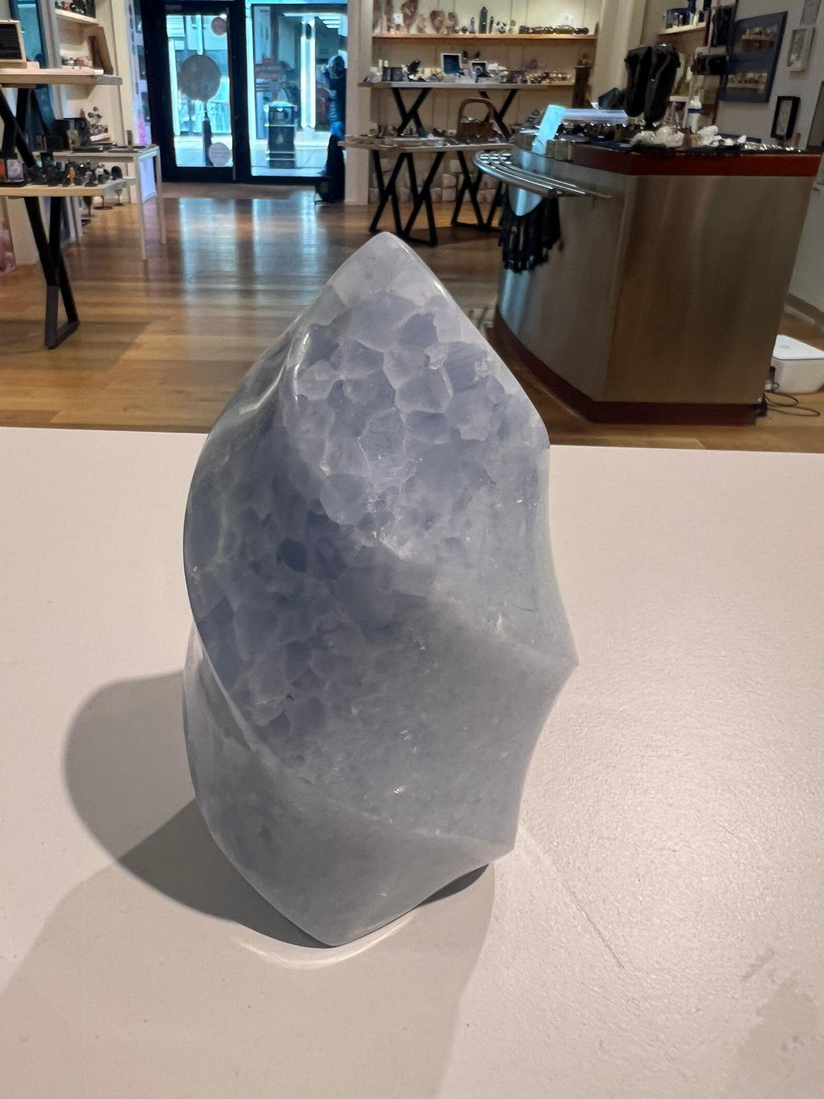 Celestite Flame ( 937g ) - Crystals By Astraea