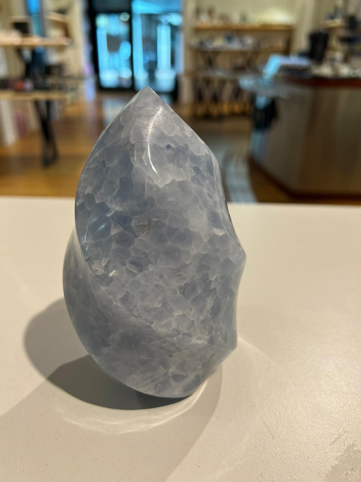 Celestite Flame ( 937g ) - Crystals By Astraea