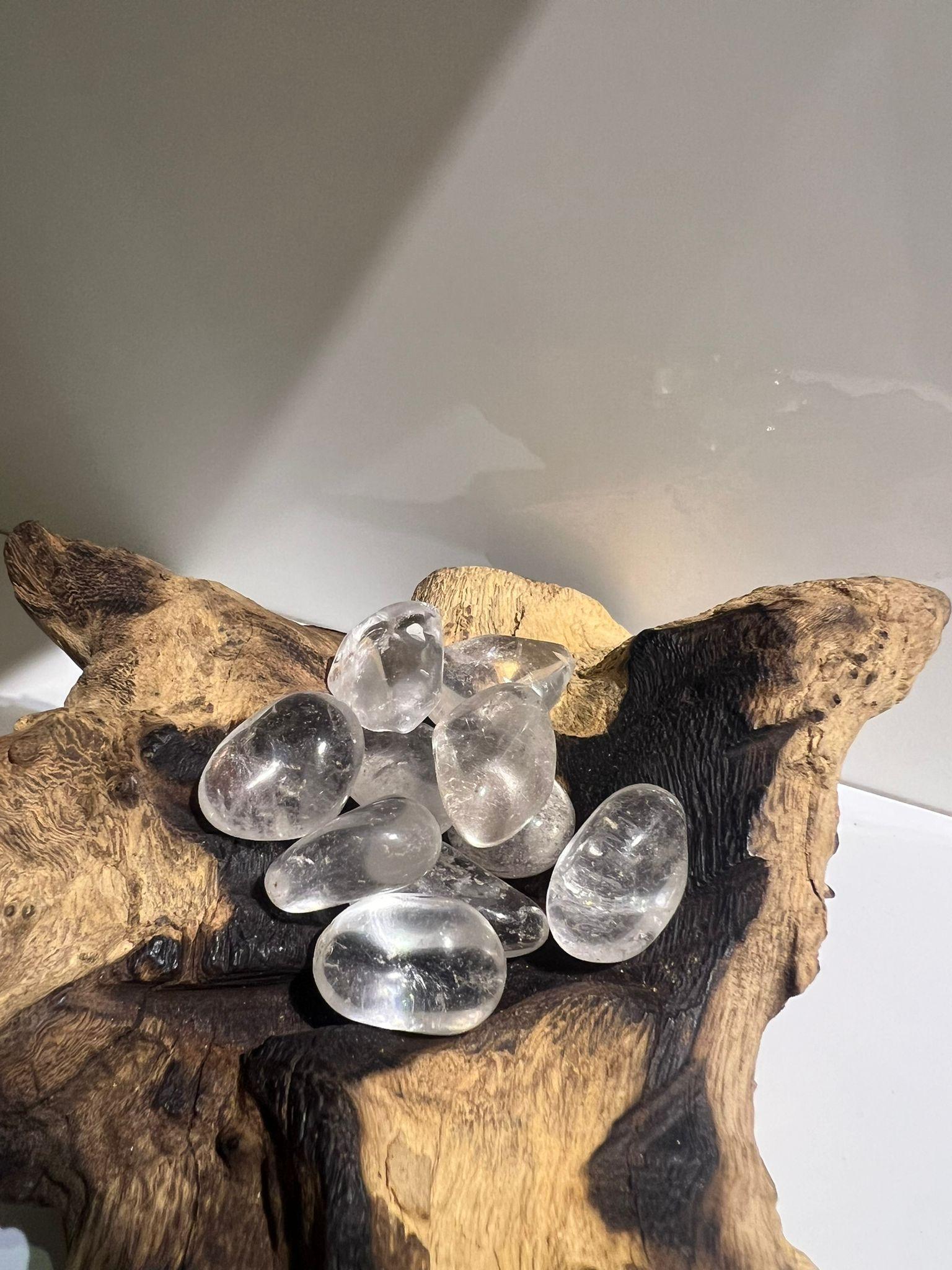 Clear Quartz - Tumble Stone - Crystals By Astraea