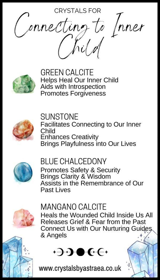 Connecting To Inner Child - Crystal Kit - Crystals By Astraea