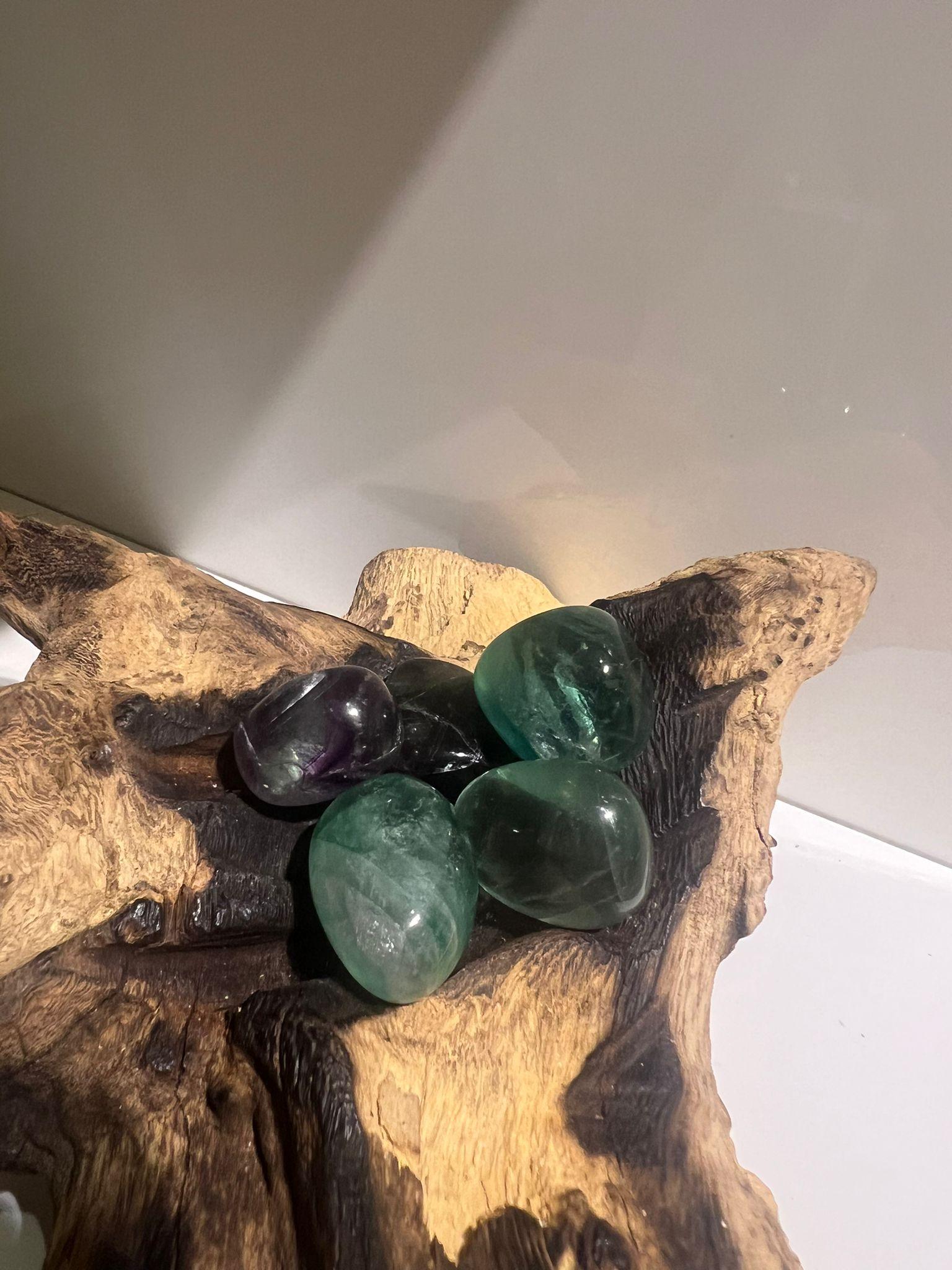 Flourite - Tumble Stone - Crystals By Astraea