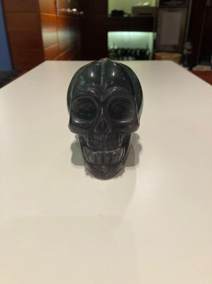 Fluorite Skull ( 665g ) - Crystals By Astraea