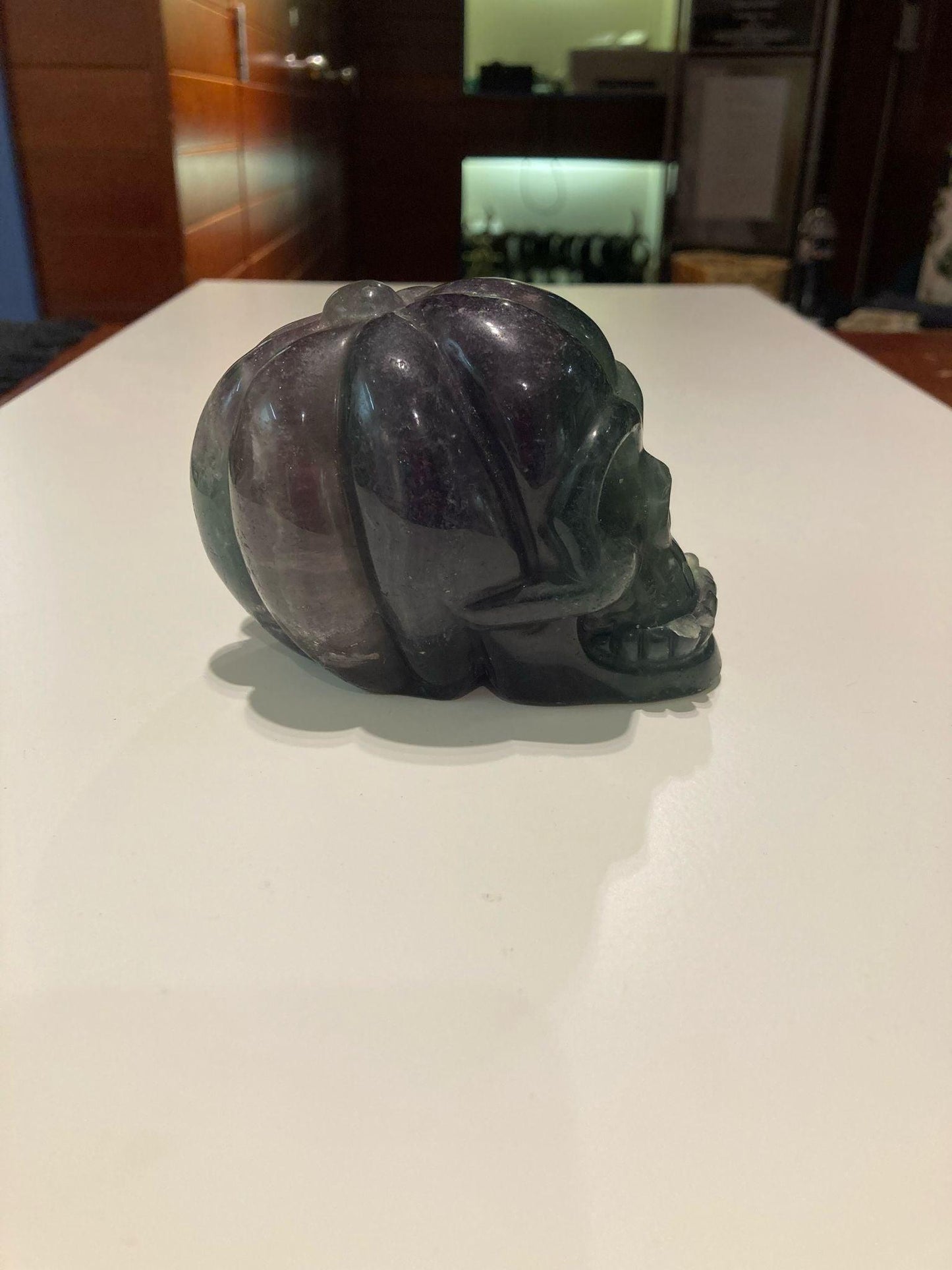 Fluorite Skull ( 725g ) - Crystals By Astraea