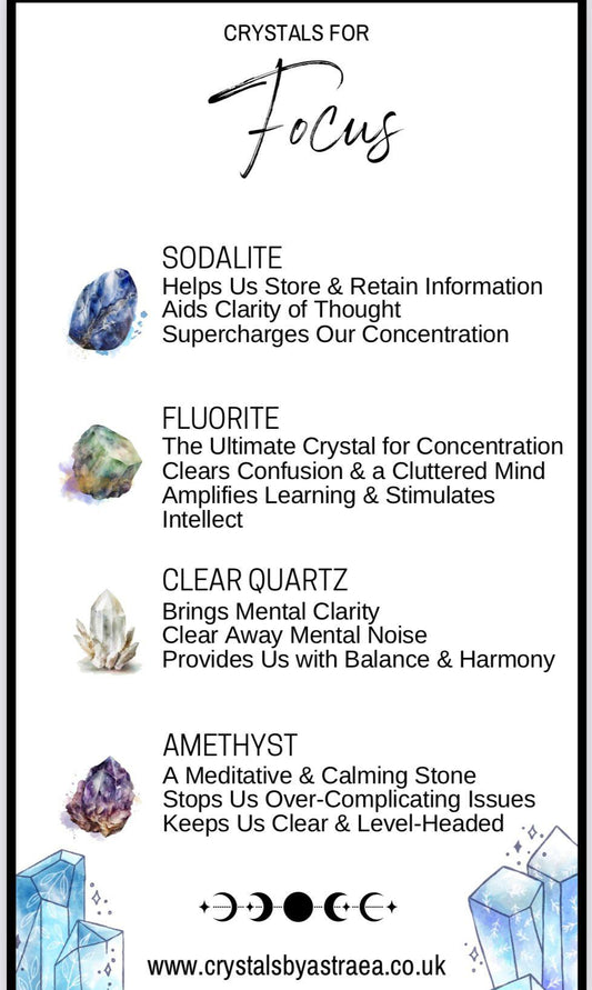 Focus - Crystal Kit - Crystals By Astraea