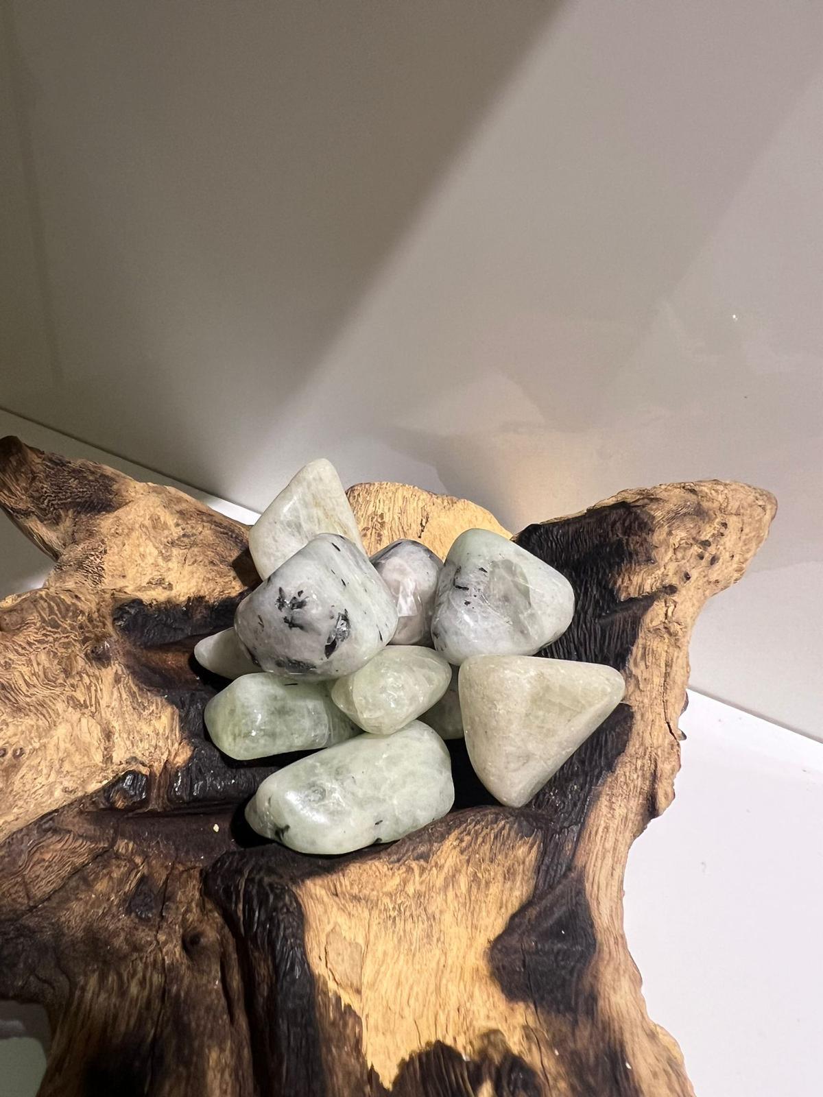 Hiddenite - Tumble Stone - Crystals By Astraea