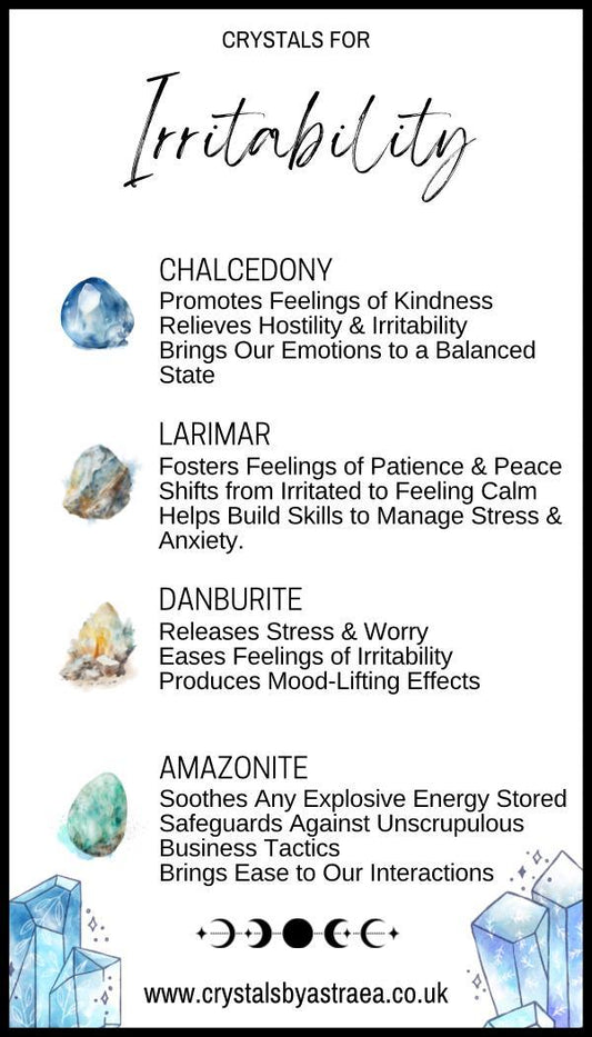 Irritability - Crystal Kit - Crystals By Astraea