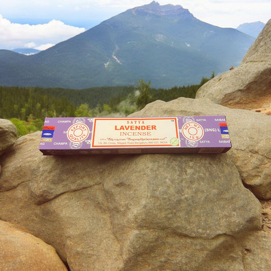 Lavender - Satya Incense Sticks - Crystals By Astraea