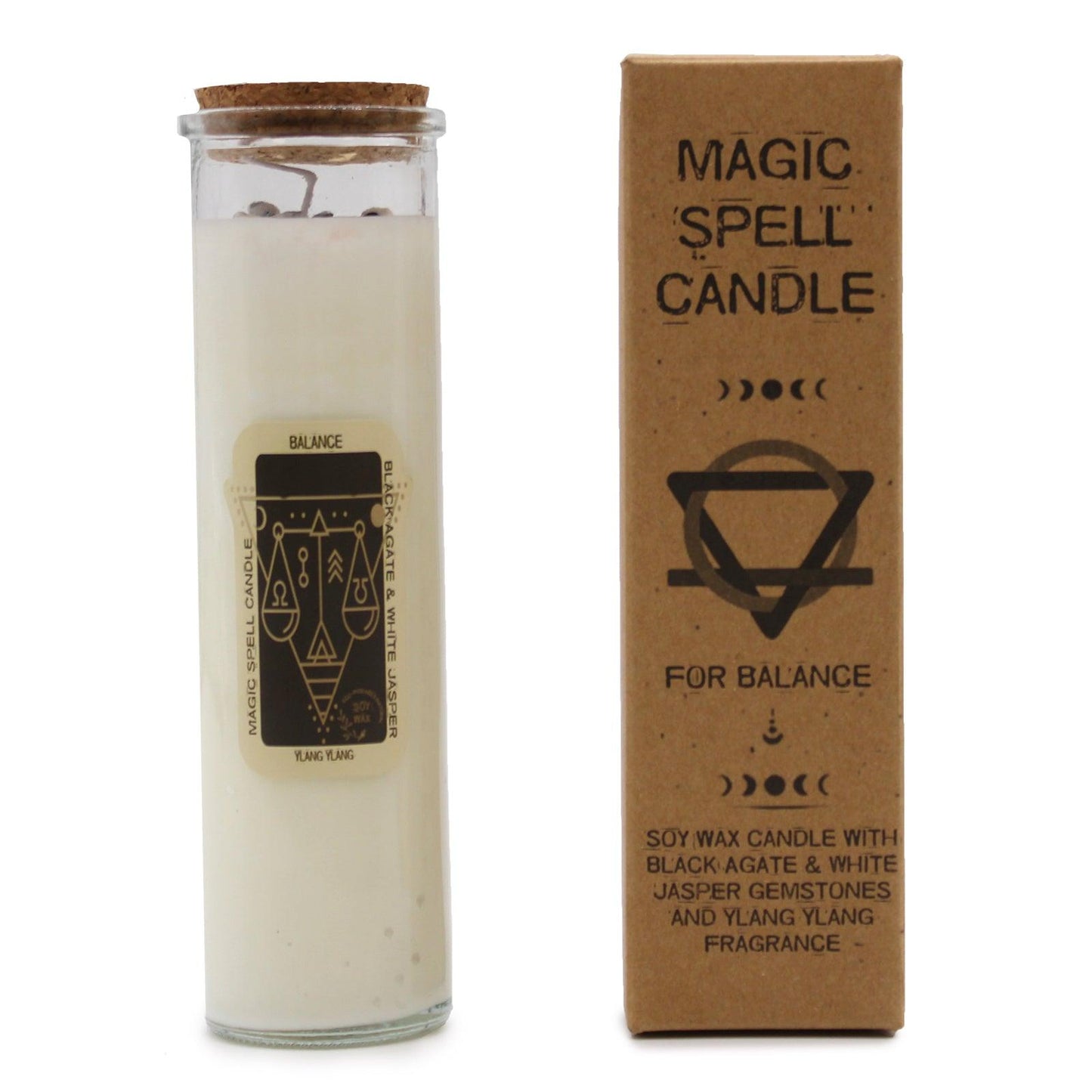 Magic Spell Candle - Balance - Crystals By Astraea