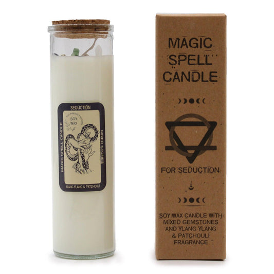 Magic Spell Candle - Seduction - Crystals By Astraea