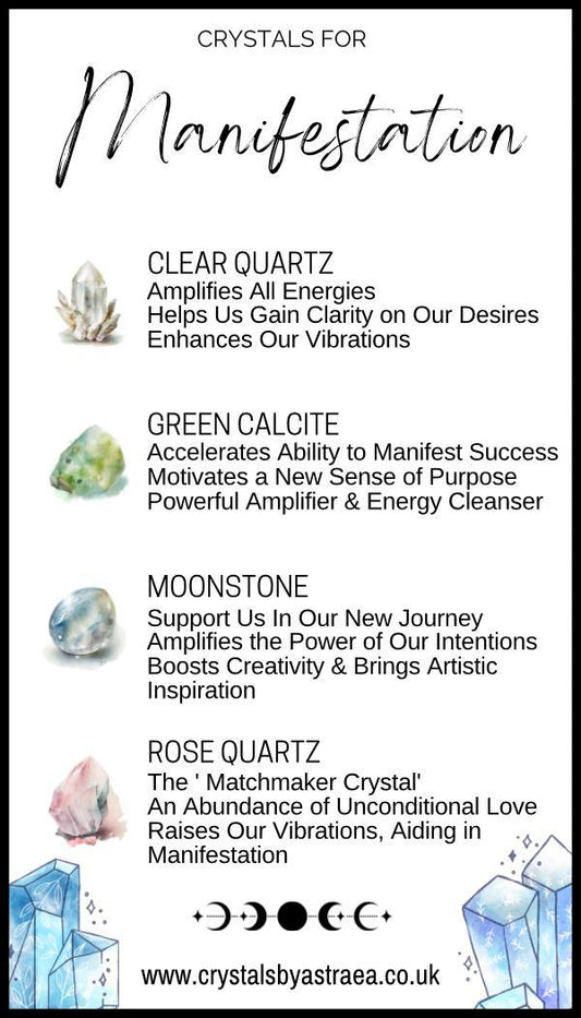 Manifestation - Crystal Kit - Crystals By Astraea