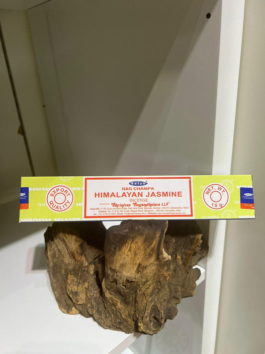 Nag Champa Himalayan Jasmine - Satya Incense Sticks - Crystals By Astraea