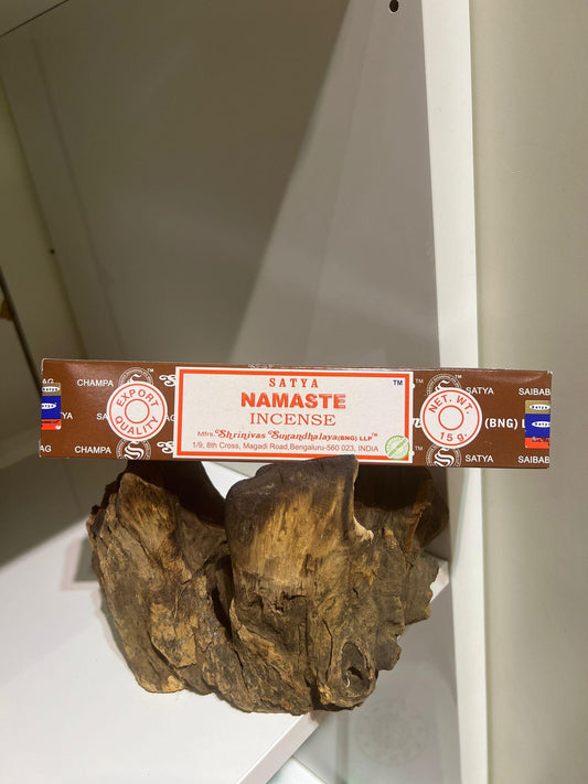 Namaste - Satya Incense Sticks - Crystals By Astraea