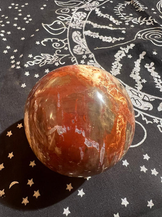 Ocean Jasper Sphere ( 700g ) - Crystals By Astraea