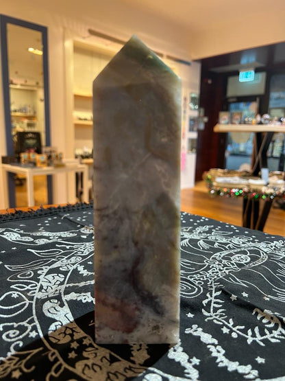 Ocean Jasper Tower ( 1kg ) - Crystals By Astraea