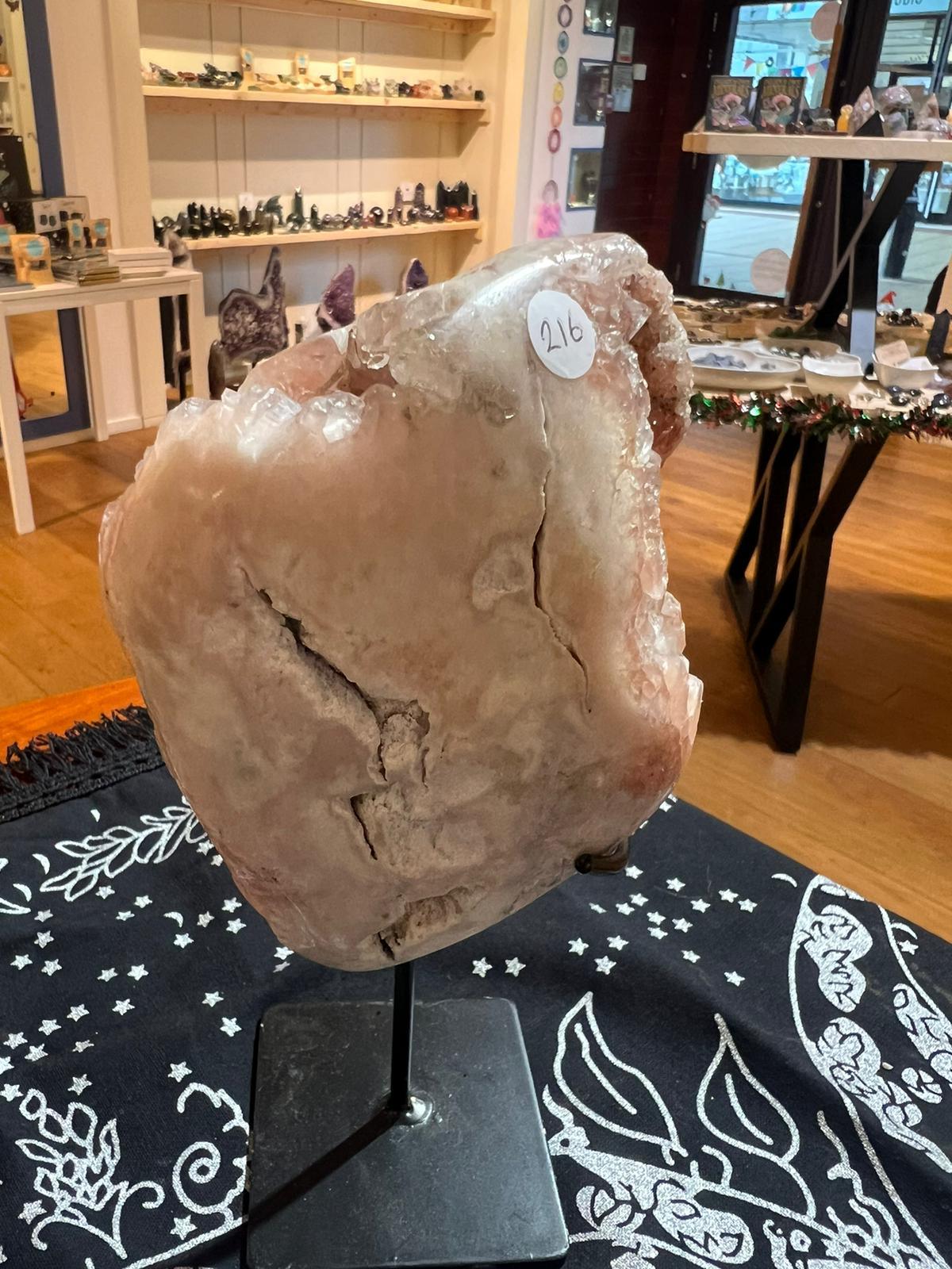 Pink Amethyst Free Form ( 1.2kg ) - Crystals By Astraea