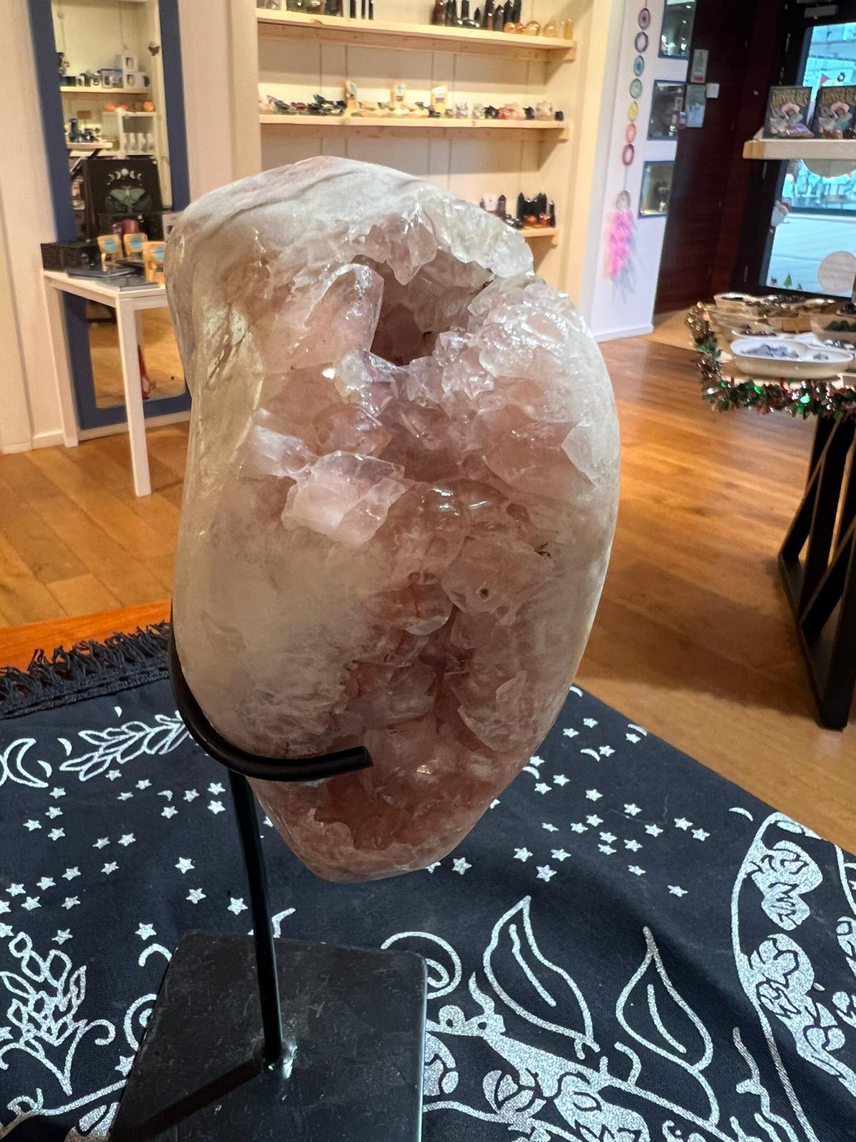 Pink Amethyst Free Form ( 1.2kg ) - Crystals By Astraea