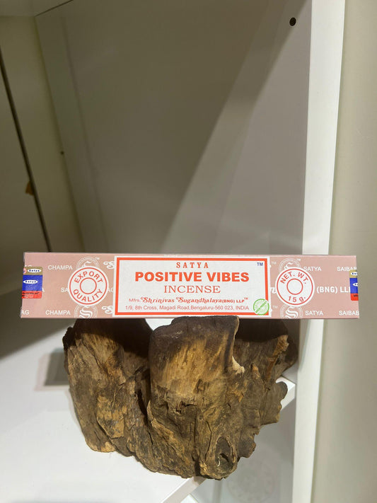 Positive - Satya Incense Sticks - Crystals By Astraea