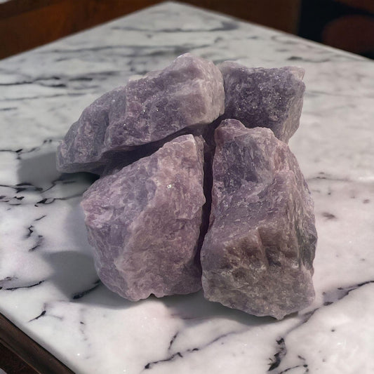 Raw Lepidolite - Tumble Stone - Crystals By Astraea