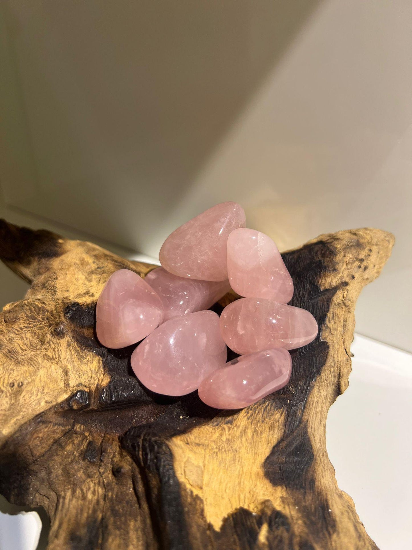 Rose Quartz - Tumble Stone - Crystals By Astraea