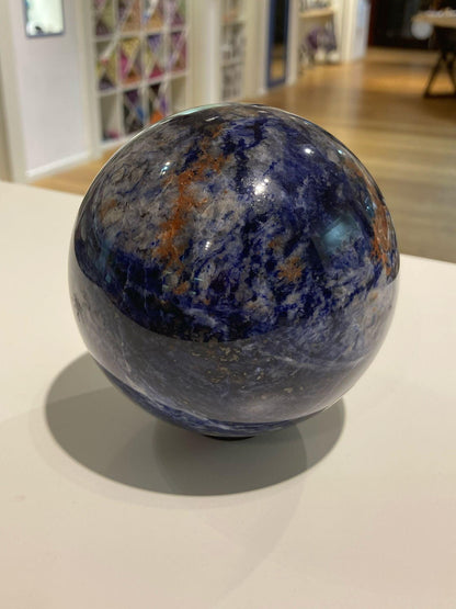 Sodalite Sphere ( 1447g ) - Crystals By Astraea