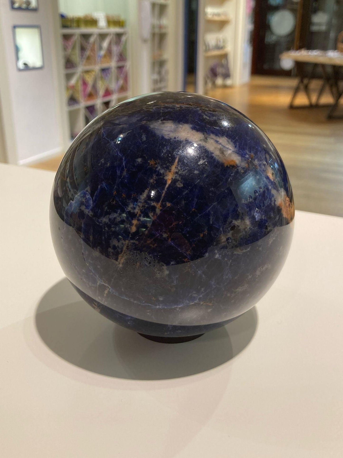 Sodalite Sphere ( 1654g ) - Crystals By Astraea