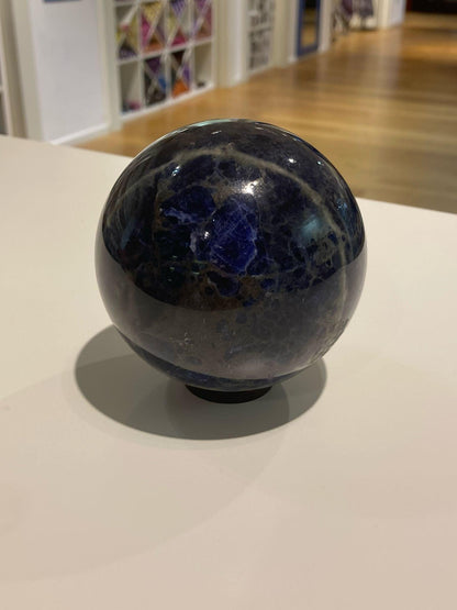 Sodalite Sphere ( 667g ) - Crystals By Astraea