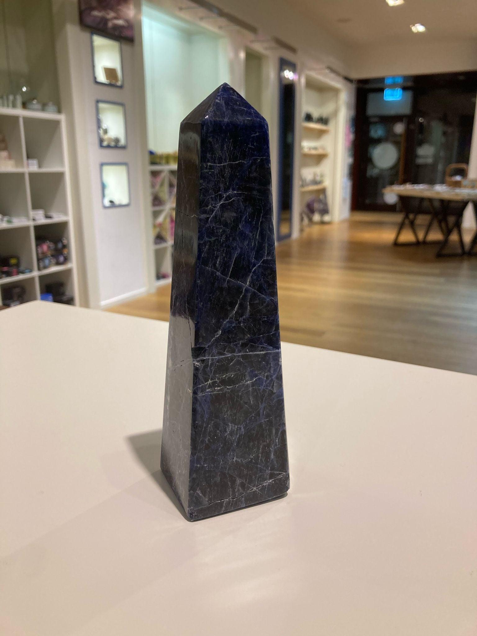 Sodalite Tower ( 533g ) - Crystals By Astraea