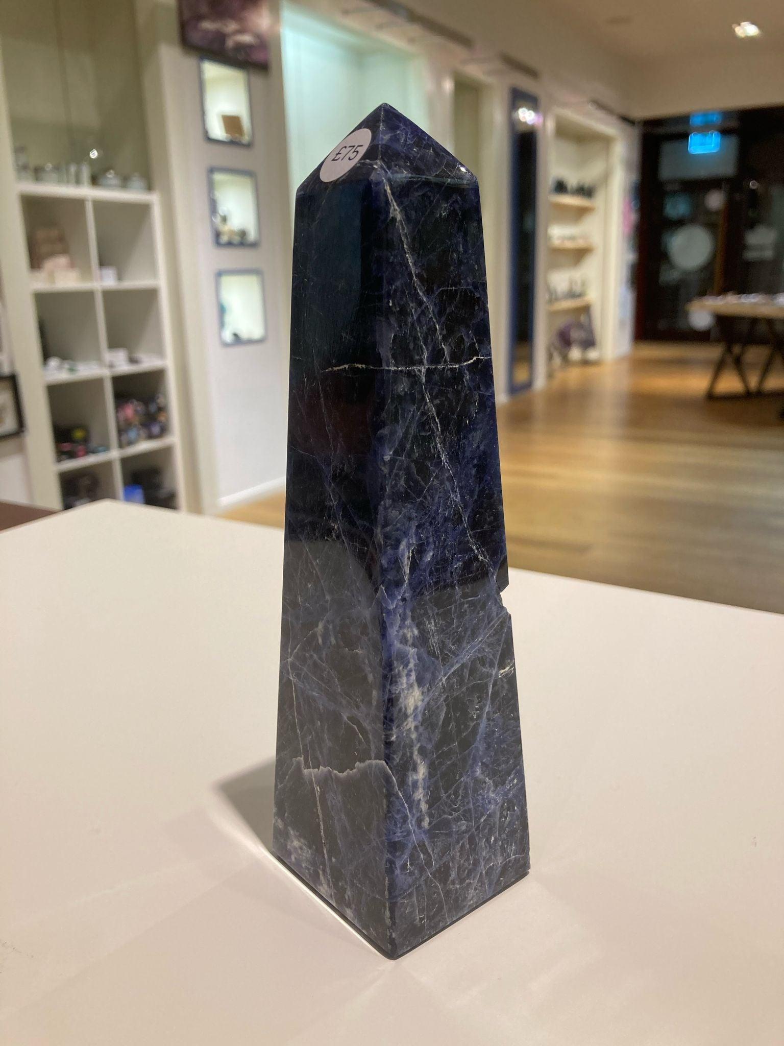 Sodalite Tower ( 533g ) - Crystals By Astraea